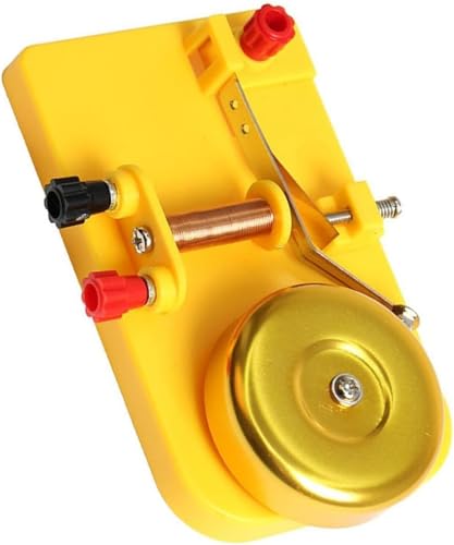 FENOKD Electric Bell Experiment Model Electromagnetic Demonstrator Physics Circuit Teaching Aid Elementary Middle School Classroom Science Educational Tool Lab Electromagnetism - Image 6