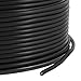 CURT 57034 Automotive Primary Wire, Black 500-Foot Trailer Wiring Spool, 60-Volt, 12-Gauge