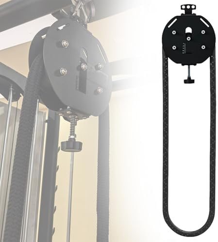Suspended Full-Body Cable Trainer with Adjustable Resistance, Suitable for Home Gym Use with Pulleys and Cable Training.