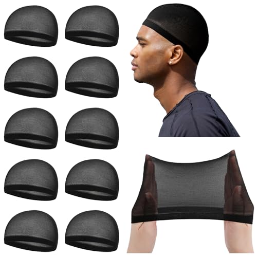 Ramede 10 Pcs Stocking Wave Cap for Men Adult...