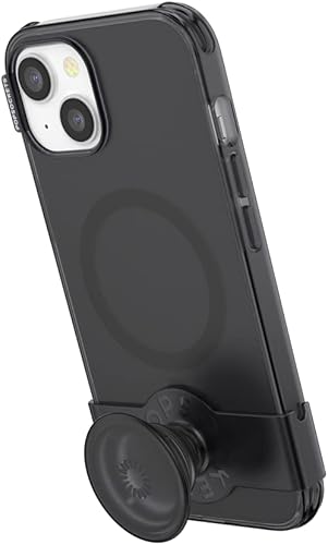 Miniatura 3 de PopSockets Funda para iPhone 14 con agarre y deslizamiento para teléfono compatible con MagSafe, funda de teléfono para iPhone 14, compatible con