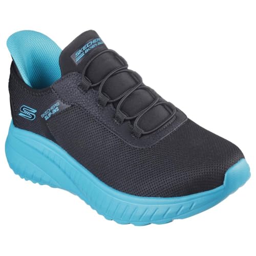 Image of Skechers Men's Hands Free Slip-Ins Bobs Squad Chaos - Tough Walk