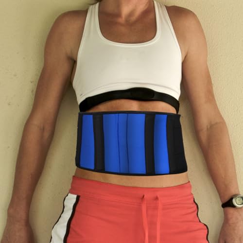 Faja Deportiva Elástica Respirable con Soporte Lumbar Ajustable M miniatura 7