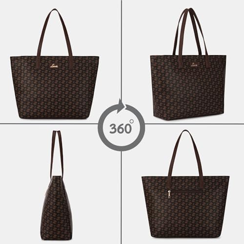 Image of Lavie Women's Miranda Monogram LL Print Tote Bag | Ladies Purse Handbag