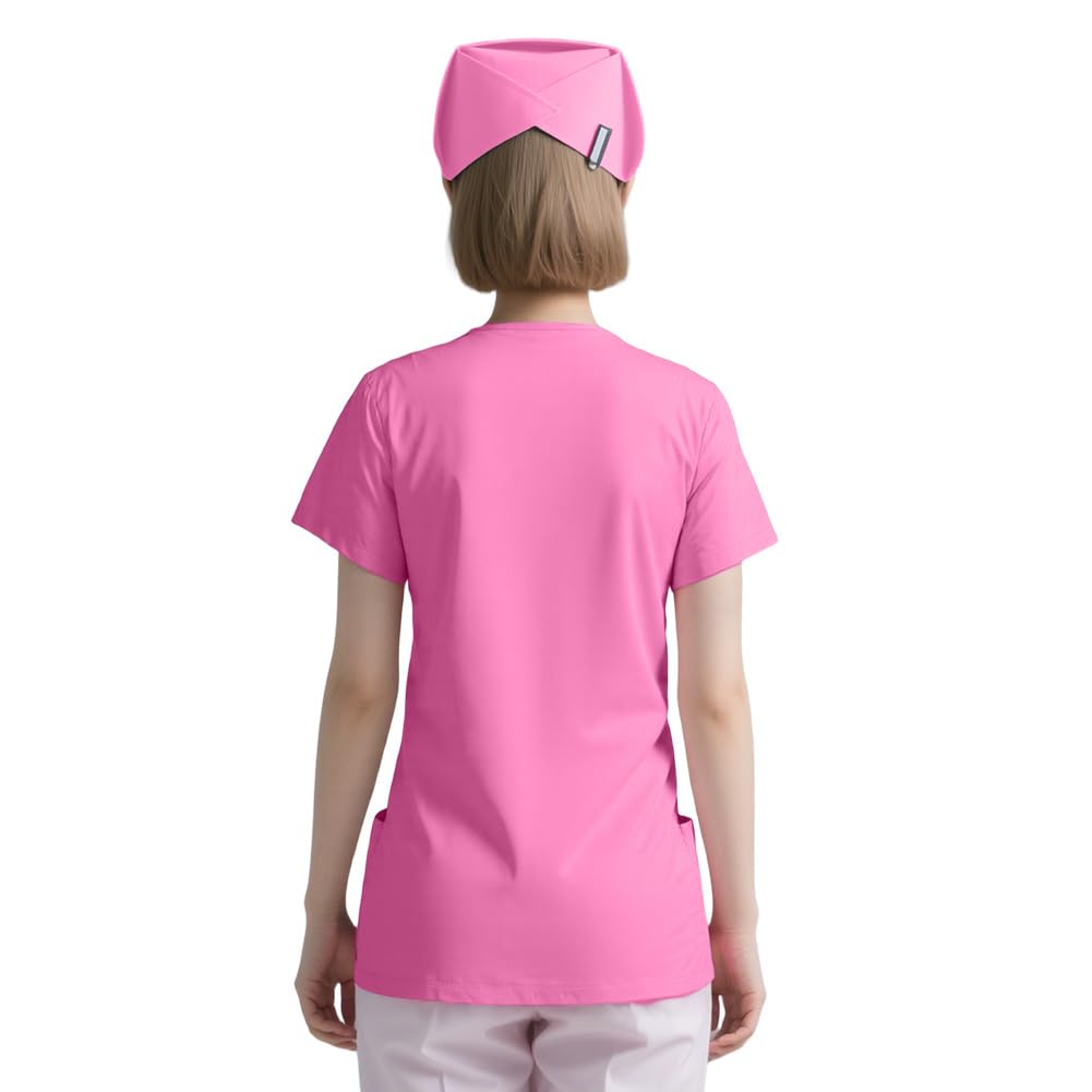 AUYAO Uniformes Sanitarios Mujer Hombre Pijama Sanitario Ropa de Trabajo