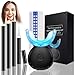 Kit Sbiancamento Denti Professionale - GQBVPN Denti Bianchi Sbiancamento con Lampada LED 32X Elimina le Macchie 4 Gel Sbiancante Denti Sicuro per lo Smalto immagine