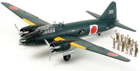 RCECHO174; Tamiya Aircraft Model 1/48 MITSUBISHI G4M1 MODEL 11 Yamamoto w/ 17 Figures 61110 with RCECHO174; Full Version Apps Edition