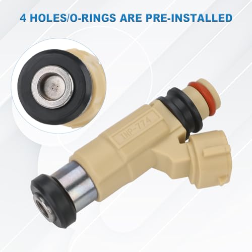 JDMON Fuel Injectors Compatible with Suzuki XL-7 2002-2006 Suzuki Grand Vitara 2001 Replacement for FJ939 84212307 1571052D00-6pcs