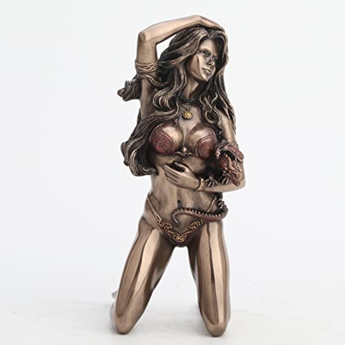 Estatua artística Daenerys Targaryen Bronce 7.12 pulg miniatura 6