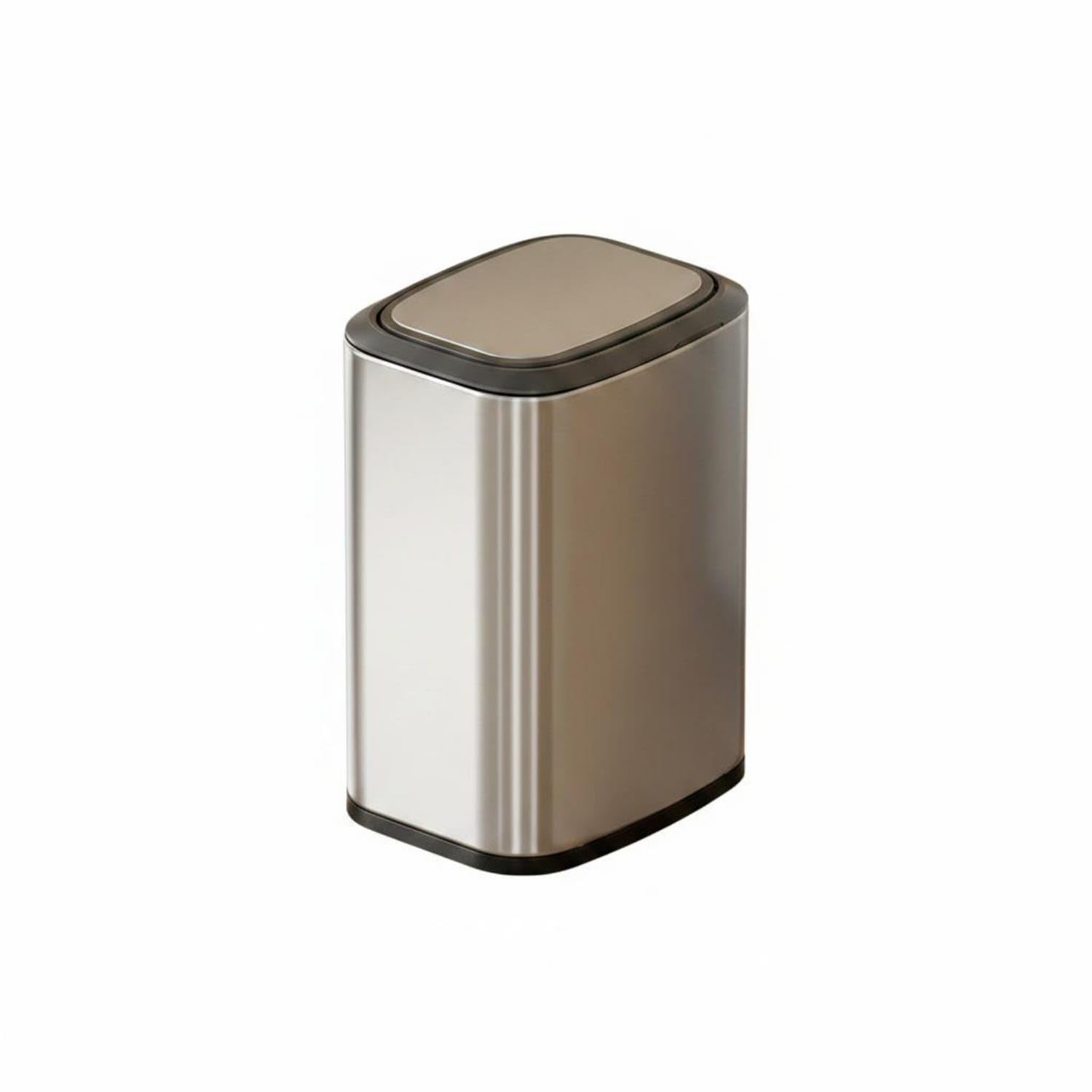 ECOMISTIQ® ABS Inner Liner Swing Lid Trash Can Easy to Clean