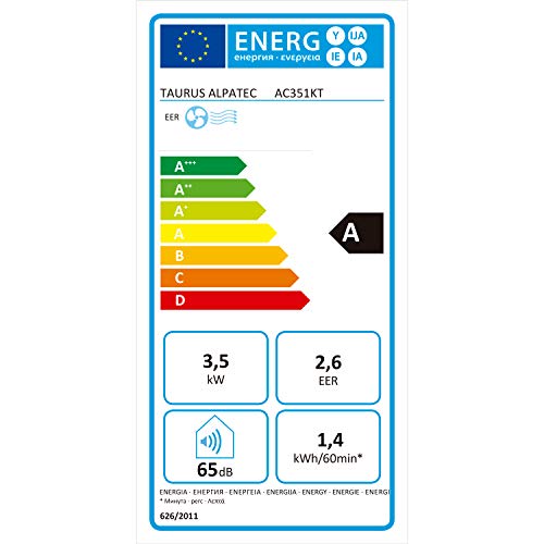 Taurus - AC 351 KT, Condizionatore portatile 3 in