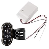 Jiameajani Car Steering Wheel Key Button Remote Control for DVD GPS Wireless Remote Control Wheel...