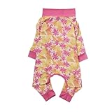 iDog COOL+MOSCAPE 中大型犬用 ストレッチカバーオール i HUGE アイドッグLarge-Sトロピカルフラワー