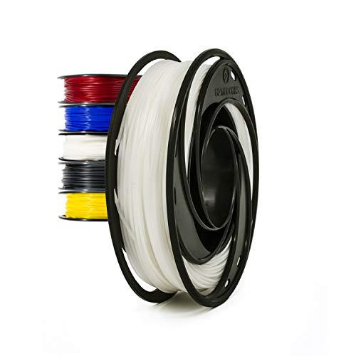 Image of Gizmo Dorks Flexible TPU Filament for 3D Printers 1.75mm 200g, White