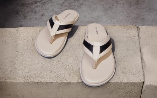 Image of Neeman's Indo-Western Casual Flip Flops for Men | Lightweight, Durable and Flexible | PU Thong Strap & TPR Out sole