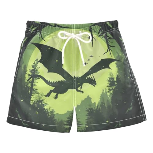 Western Dragon Boys' Swim Trunks Quick-Dry Fabric Lightweight & Breathable for Beach Pool
