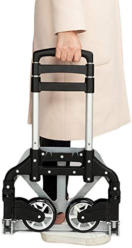 Carrito plegable portátil de aluminio 165 lbs miniatura 7