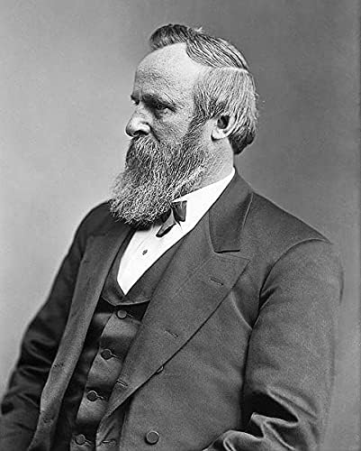 President Rutherford B. Hayes Profile Brady 11x14 Photograph Photo Print