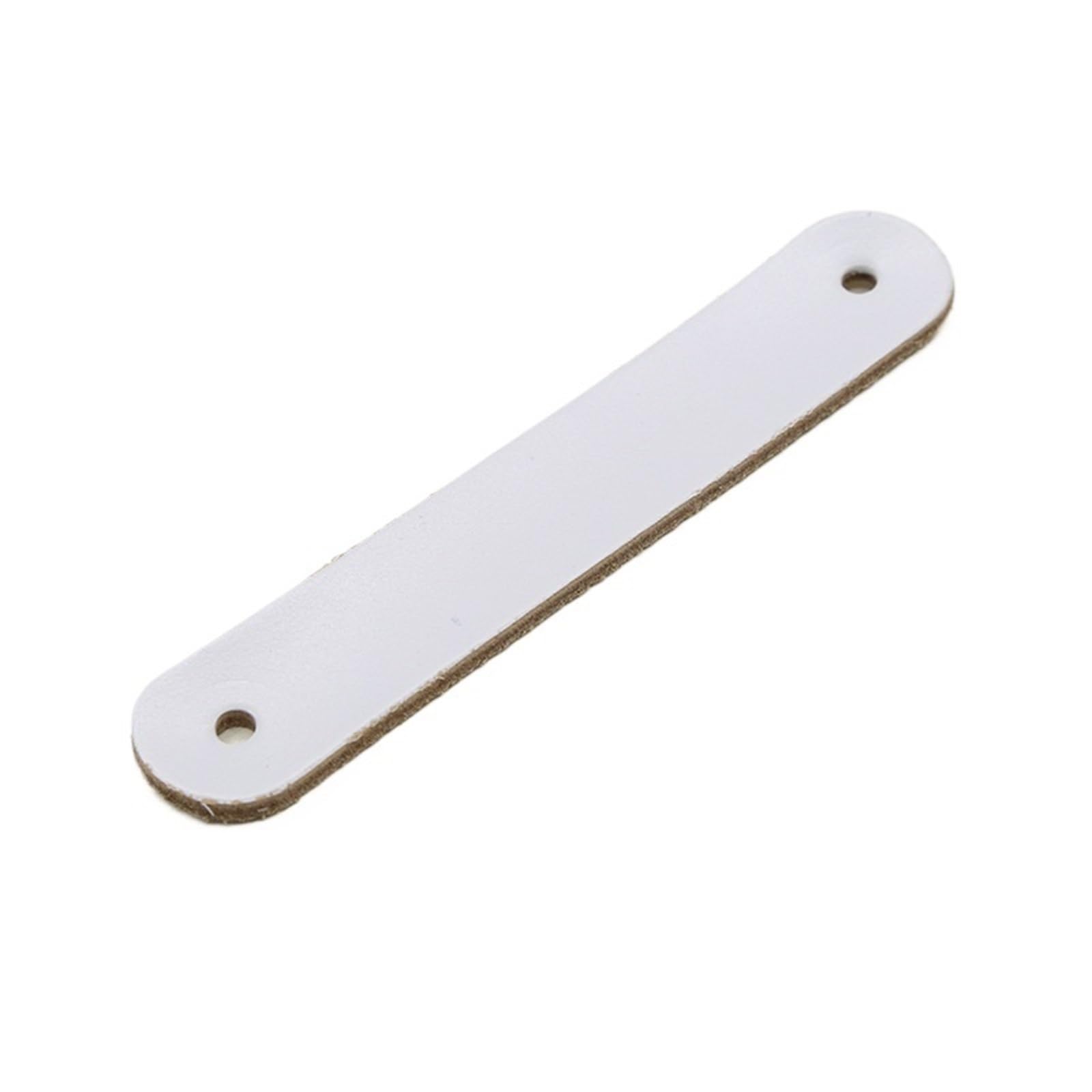 CQAHDSEVF Leather Drawer Pulls, Leather Cabinet Drawer Handles Multicolor Multiple Sizes(6387-grey-96mm-pimp)