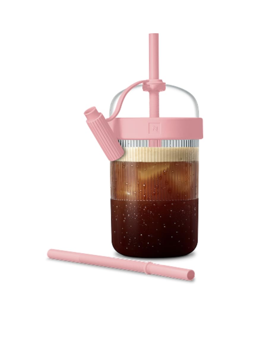 Nespresso® Taza para café helado (540 ml), Edición Limitada Rosa Chicle