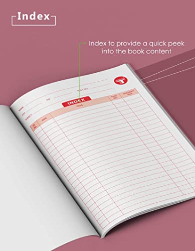 WOODSNIPE Target Publications Single Line Notebook|Small Single Line Copy|72 Ruled Pages|Hard Brown Cover Book|15.5 Cm X 19 Cm Approx|for School,College and Office Use|Pack of 6 Books|GSM 60