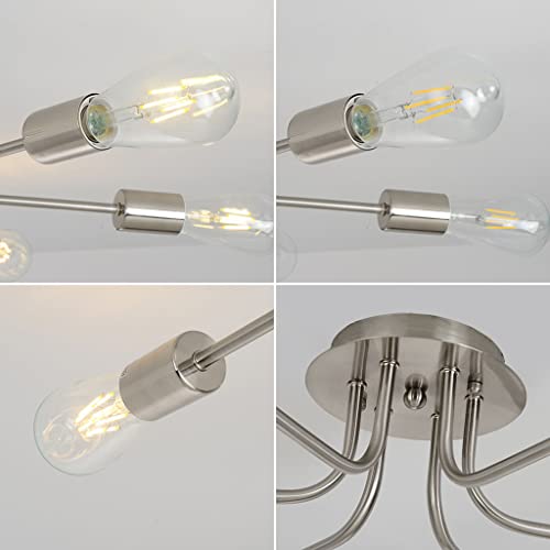 Lampe lustre cristaux design moderne pour maison - 6