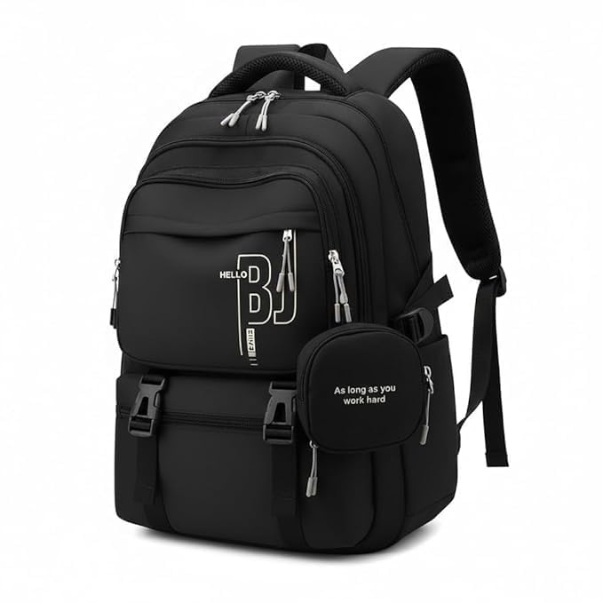 swenil Laptop Backpack for Women & Men with Multiple Pocket– Waterproof Travel Backpack Fits 15.6 Inch Laptop, Stylish College Bag for School, Camping, Travel Large Capacity Backpack (Black)-picture-24