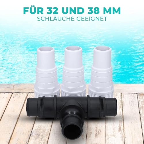 Miniatura 8 de Solar Heater Bypass Kit - Regulation Set And Pool Diverter Valve Hose Connection Attaching Múltiples Unidades Quick Connect Pool Diverter Valve Regulation Set For Solar Heating System, Swimming