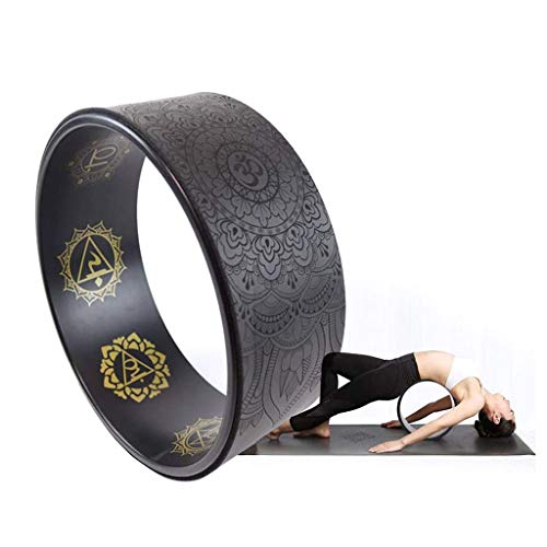 ZALIANG Yoga Wheel -Pilate Wheel Training Aid-Improve Stretching And Increasing Flexibility Backbends for Pilates,Exercise,Stretching,Back Workout,Physio Massages And Fitness 32Cm X 13Cm