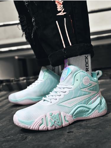 Zapatillas de baloncesto para adolescentes con suela antideslizante deportiva 2
