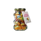 BEAR HAND SOAPS in a cute Glass Bear Jar | PINK GRAPEFRUIT FRAGRANCE | Multicolored Individual | Handmade in Pittsburgh, PA USA | Great for Travel Gifts Party Kids Rainbow Pride