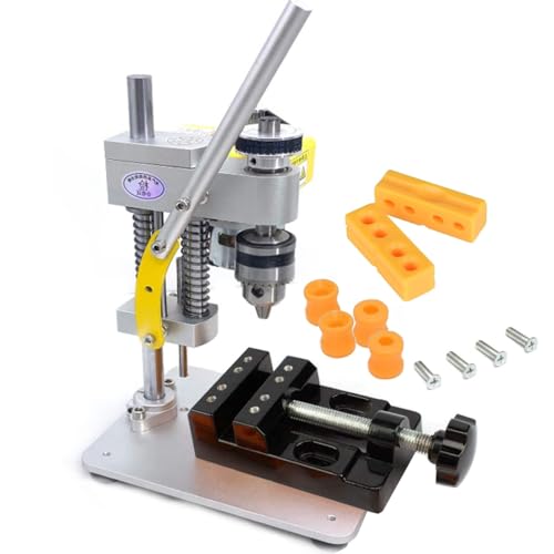 卓上ボール盤 ベンチドリル 機械 小型ドリル 出版物DIY 木製 金属...