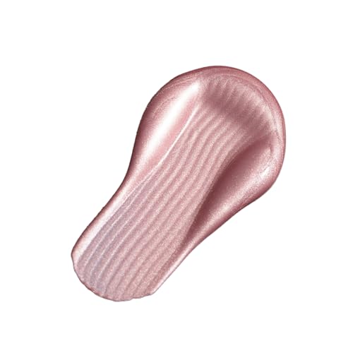 Image of Ruby's Organics Mini Metallic Liquid Eyeshadow for Women- Eye Makeup, Smooth Glide Insta Dry Formula, Smudge proof, Waterproof, Long Lasting and Highly Pigmented, Paraben Free, Vegan - Azalea, 3ml