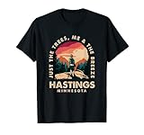 Just the Trees, Me & the Breeze Hastings Hiking Minnesota T-Shirt