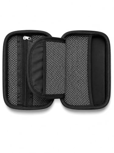 Image of IRONFIX TechMate Gadget Organizer Case | Travel Electronics Accessories Bag for Charger, Cables, Power Bank, Earphones & Hard Drive | Portable Waterproof Hard Pouch