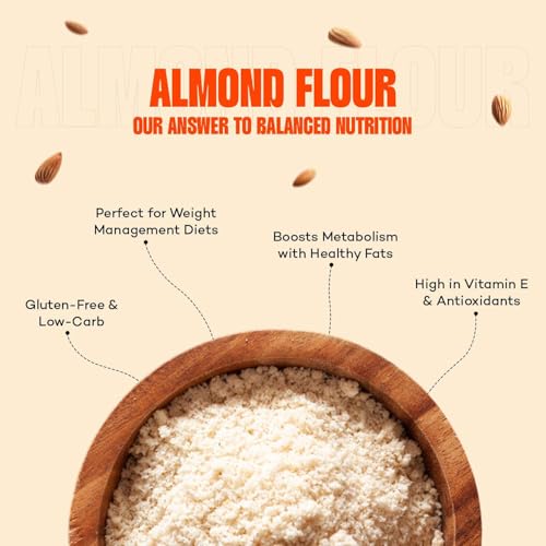 Urban Platter California Blanched Almond Flour, 200g (Naturally Gluten-Free | Finely Milled | Low-Carb | Ideal for Baking & Keto Recipes)