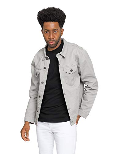 Image of VICTORIOUS Men's Distressed Denim Jacket