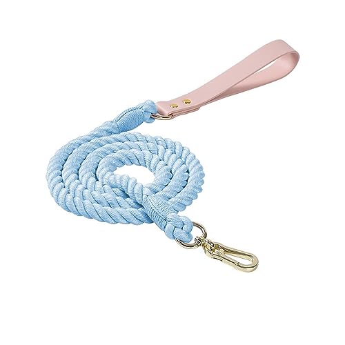 120cm/ 150cm織り犬のリーシュグラデーション色の柔軟なウサギの牽引ロープウォーキング製品用の牽引ロープ小犬用のペットリーシュ犬用に調整可能
