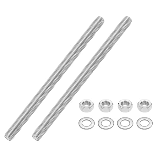 uxcell 2 S˂bh M10 x 170mm XeXX`[ EpXbhbh ibgƃtbgbV[t NvAnK[AU{gp̊SX^bhbho[