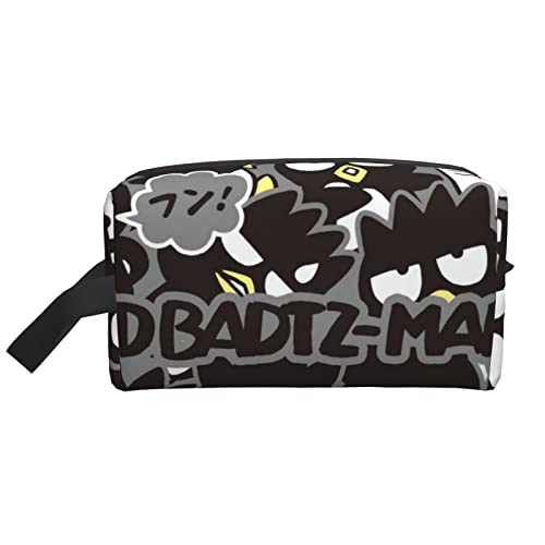 バッドばつ丸 化粧ポーチ メイクポーチ おしゃれ コスメポーチ 持ち運び 機能的 大容量 防水 小物入れ 軽量 出張 旅行 ポーチ レディース 収納ポーチ 化粧品収納