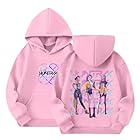 Kpop Hoodies for Kids Girls Boys,Christmas Jumper 2025, for Boys Girls Hoodie Vintage Y2k Pullover Hip Hop Streetwear Long Sleeve Hooded Sweatshirt