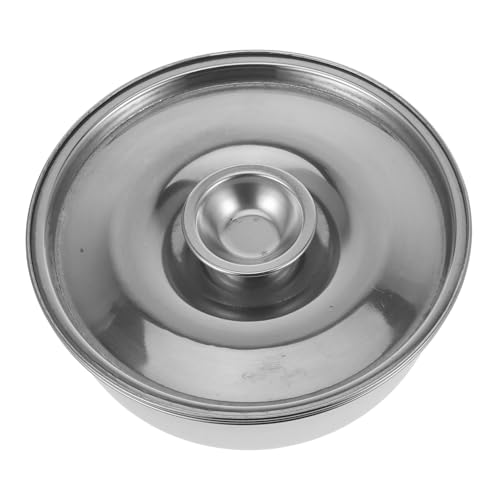 BESPORTBLE Stainless Steel Bowl with Lid Rice Container for Soup and Food Versatile and Portable Design for Meals the Stainless Steel Material