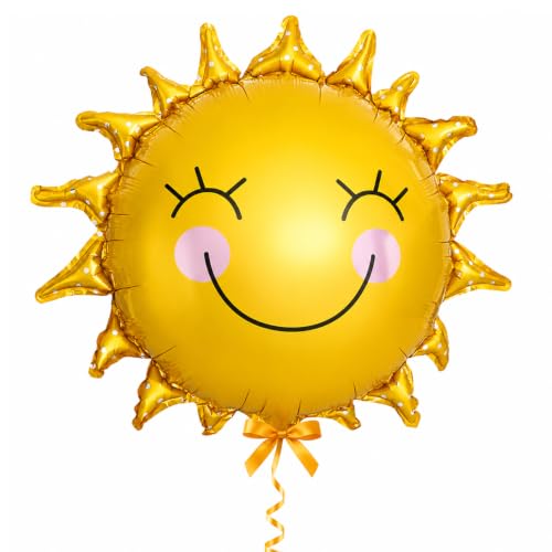 Image of Sun Foil Balloon for Kids Birthday Party Decoration | Pack of 1 Pcs
