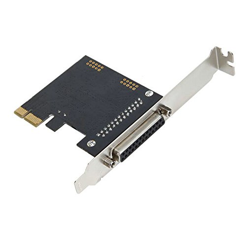 axGear Parallel PCIE PCI-E Express Controller Adapter Card for Desktop Computer Printer
