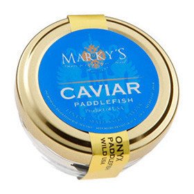 Caviar de pez paleta americano