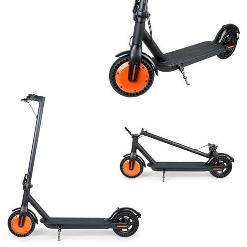 Trotinette Électrique 500W pour Adolescent – Batterie 36V 5.2AH, Pneus 8.5″, Double Frein EABS+Tambour, 3 Modes (Débutant 15km/h), Pliable, Régulateur...