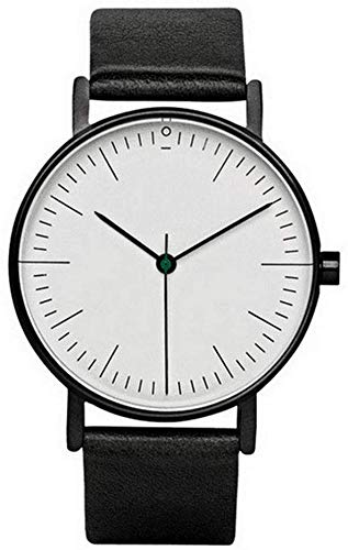 Neutraler Uhr-Edelstahl-rundes Vorwahlknopf-Art- und Weiseuhr-Mineralausgeglichenes Glas-Spiegel-Quarz-Uhren