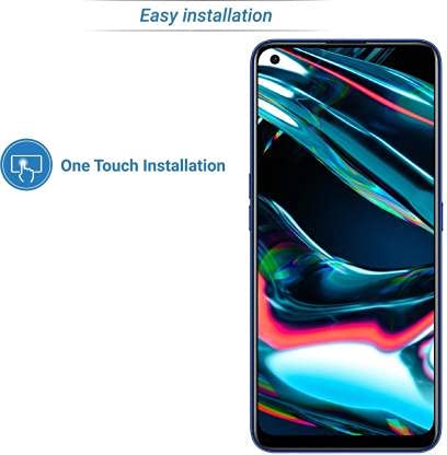 Image of Tempered Glass Anti-Scratch Screen Protector Compatible for (REALME 7 PRO)