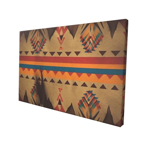 Toile murale amérindienne pour sublimer l esthetique de votre chambre - 2
