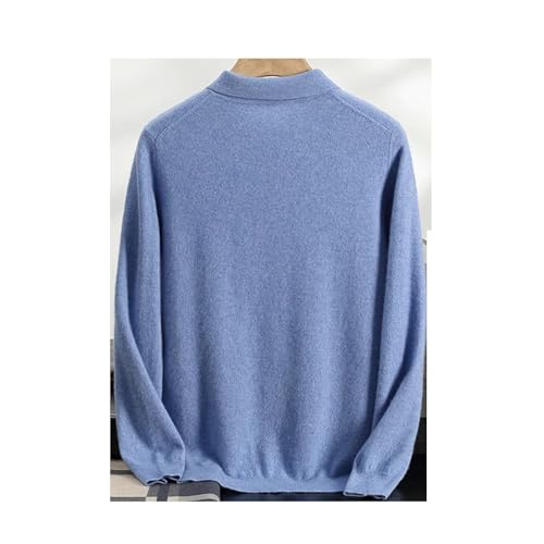 Men Winter Cashmere Sweater Cashmere Knitwear Basic Pullover Casual Bottom Top3